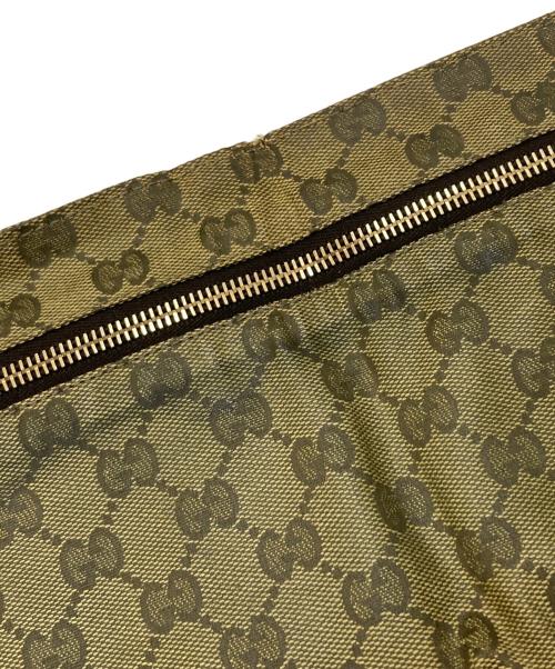 GUCCI（グッチ）GUCCI (グッチ) GGキャンバス ウエストポーチ ベージュの古着・服飾アイテム