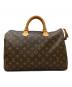 LOUIS VUITTON（ルイ ヴィトン）の古着「スピーディ35 モノグラム ボストンバッグ」｜ブラウン
