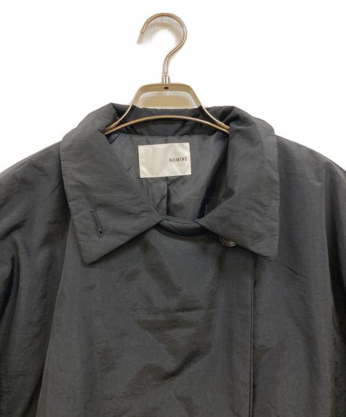 Nomine（ノミネ）Nomine (ノミネ) 3WAY中綿ロングコート ブラック サイズ:F 未使用品の古着・服飾アイテム