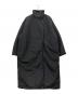Nomine（ノミネ）の古着「3WAY中綿ロングコート」｜ブラック