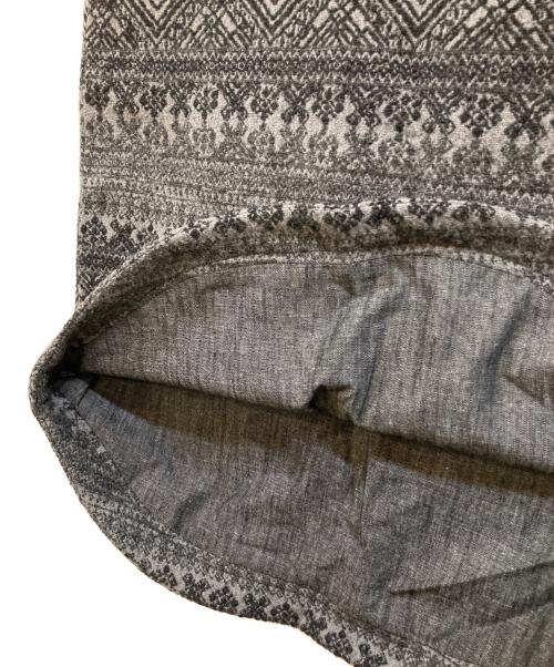 Snow peak（スノーピーク）snow peak (スノーピーク) Shetland Cotton JQ Tweed Vest グレー サイズ:Ｍの古着・服飾アイテム