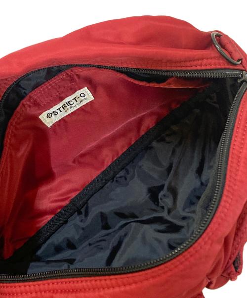 PORTER（ポーター）PORTER (ポーター) STRICT-G (ストラクトジー) タンカー ウエストバッグ レッドの古着・服飾アイテム