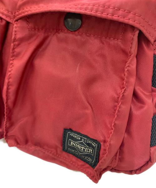 PORTER（ポーター）PORTER (ポーター) STRICT-G (ストラクトジー) タンカー ウエストバッグ レッドの古着・服飾アイテム