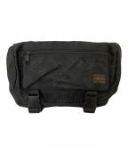 PORTERポーター）の古着「30th 限定 タンカー カモフラショルダーバッグ」｜ブラック