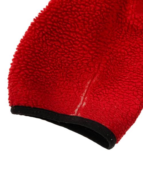 THE NORTH FACE（ザ ノース フェイス）THE NORTH FACE (ザ ノース フェイス) SUPREME (シュプリーム) 20AW S LOGO HOODED FLEECE JACKET レッド サイズ:Lの古着・服飾アイテム