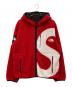 THE NORTH FACE（ザ ノース フェイス）の古着「20AW S LOGO HOODED FLEECE JACKET」｜レッド