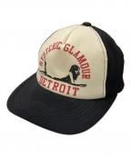 Hysteric Glamourヒステリックグラマー）の古着「ヒスガール メッシュキャップ」｜ブラック