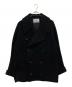 KOLOR（カラー）の古着「メルトンハーフコート」｜ブラック