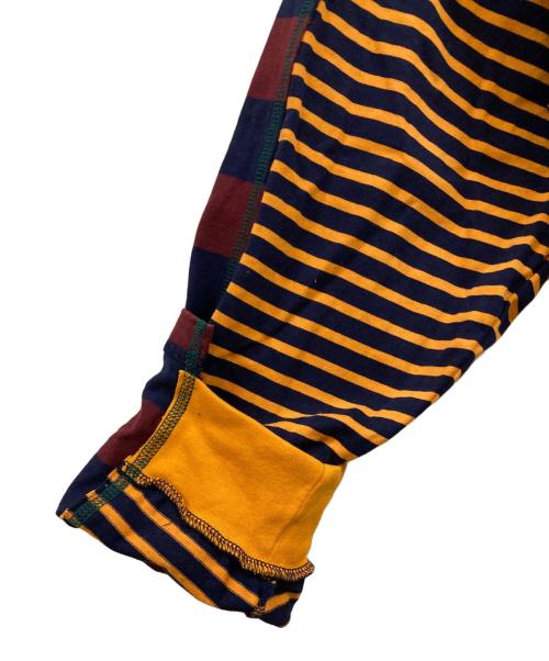 kolor/BEACON（カラービーコン）kolor/BEACON (カラービーコン) ソフト天竺 ボーダードッキングカットソー マルチカラー サイズ:1の古着・服飾アイテム