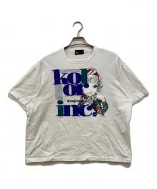 KOLOR（カラー）の古着「度詰め天竺TEE」｜ホワイト