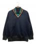 KOLOR（カラー）の古着「襟付ダンボールスウェット」｜ネイビー