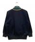 KOLOR (カラー) 襟付ダンボールスウェット ネイビー サイズ:1：18000円