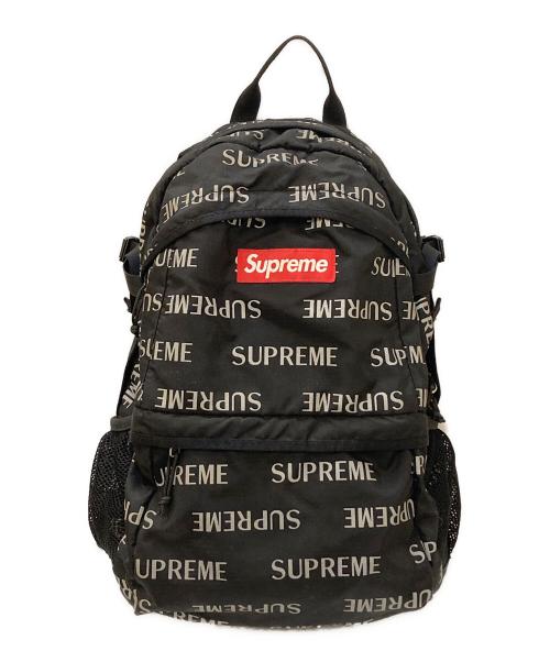 SUPREME（シュプリーム）SUPREME (シュプリーム) 3M Reflectuve Repeat Backpack ブラックの古着・服飾アイテム
