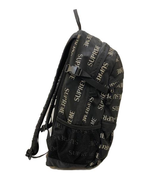SUPREME（シュプリーム）SUPREME (シュプリーム) 3M Reflectuve Repeat Backpack ブラックの古着・服飾アイテム