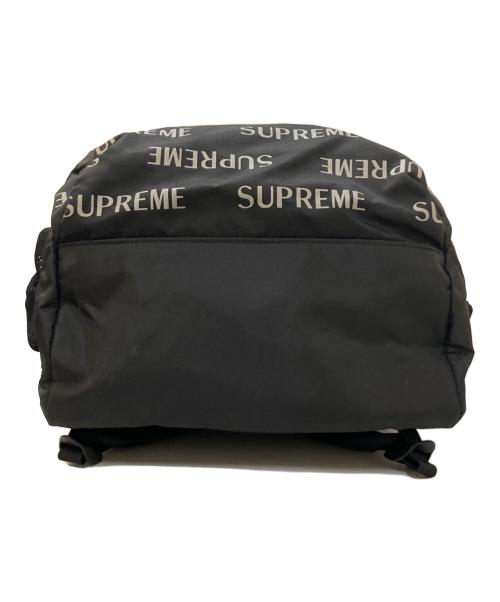 SUPREME（シュプリーム）SUPREME (シュプリーム) 3M Reflectuve Repeat Backpack ブラックの古着・服飾アイテム