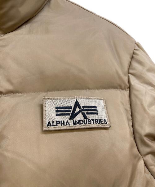 ALPHA（アルファ）ALPHA (アルファ) パフジャケット ベージュ サイズ:Sの古着・服飾アイテム