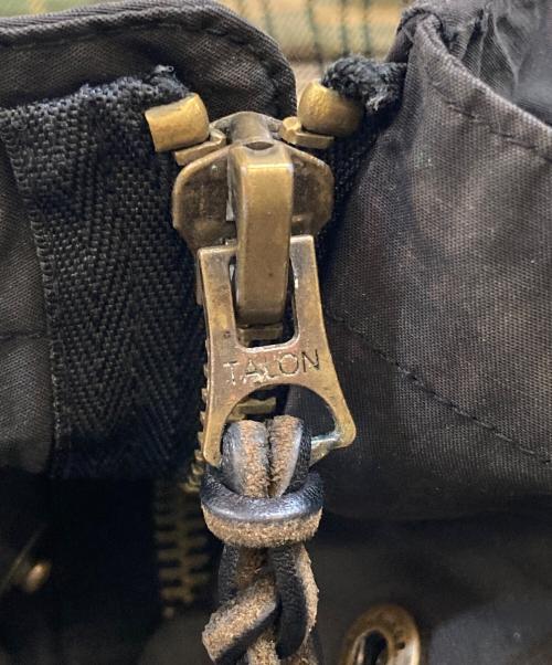 POLO RALPH LAUREN（ポロ・ラルフローレン）POLO RALPH LAUREN (ポロ・ラルフローレン) 裏地チェック オイルドマウンテンパーカー ブラック サイズ:下記参照の古着・服飾アイテム