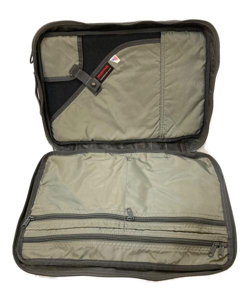 BRIEFING（ブリーフィング）BRIEFING (ブリーフィング) TOMORROW LAND (トゥモローランド) 別注 C3 LINER ビジネスバッグ カーキの古着・服飾アイテム