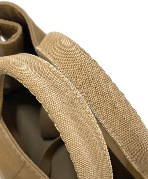 PRADA（プラダ）PRADA (プラダ) カナパM 2WAYキャンバスショルダーバッグ ブラウンの古着・服飾アイテム