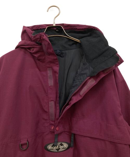 mont-bell（モンベル）mont-bell (モンベル) 90's GORE-TEX テックアノラックパーカー ボルドー サイズ:Lの古着・服飾アイテム