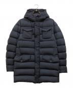 HERNOヘルノ）の古着「ポーラーテック ナイロンシャーモニー ダウンジャケット」｜ネイビー