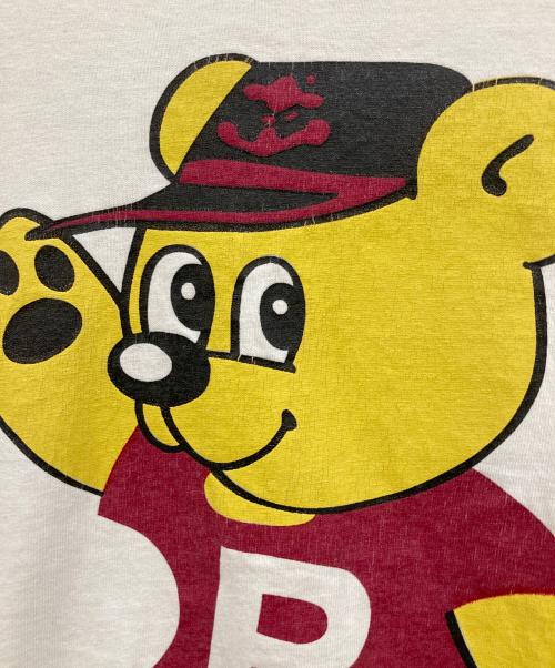 GILDAN（ギルダン）GILDAN (ギルダン) 90's ベアキャラクタープリントTシャツ ホワイト サイズ:Ｍの古着・服飾アイテム
