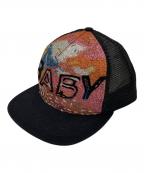 Saint Laurent Parisサンローランパリ）の古着「SLP BABY Hat」｜ブラック