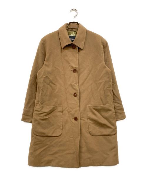 HERNO（ヘルノ）HERNO (ヘルノ) 裏地総柄カシミヤコート ベージュ サイズ:40の古着・服飾アイテム