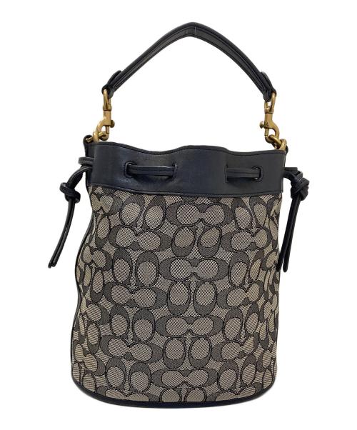 COACH（コーチ）COACH (コーチ) 2WAYバッグ ネイビーの古着・服飾アイテム