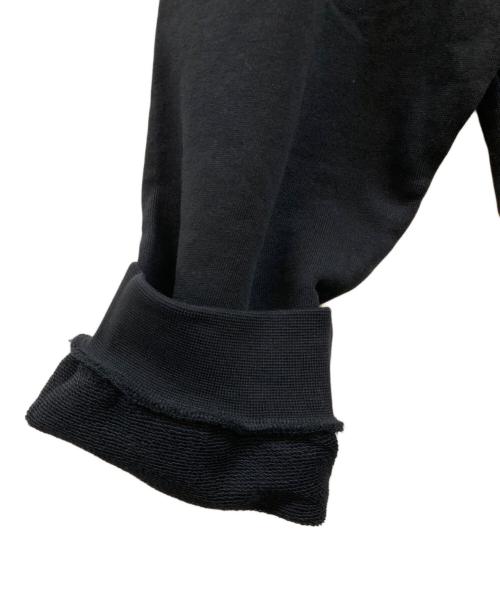 RAF SIMONS（ラフシモンズ）RAF SIMONS (ラフシモンズ) FRED PERRY (フレッドペリー) 23AWCrew Sweatワンポイントピン スウェット ブラック サイズ:Lの古着・服飾アイテム