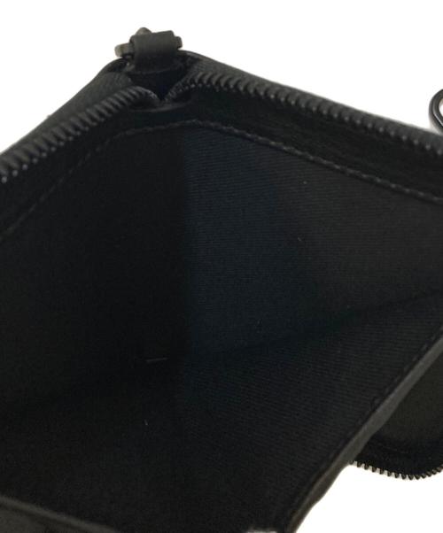 DSQUARED2（ディースクエアード）DSQUARED2 (ディースクエアード) ICON ウォレットチェーン付きジップウォレット ブラックの古着・服飾アイテム