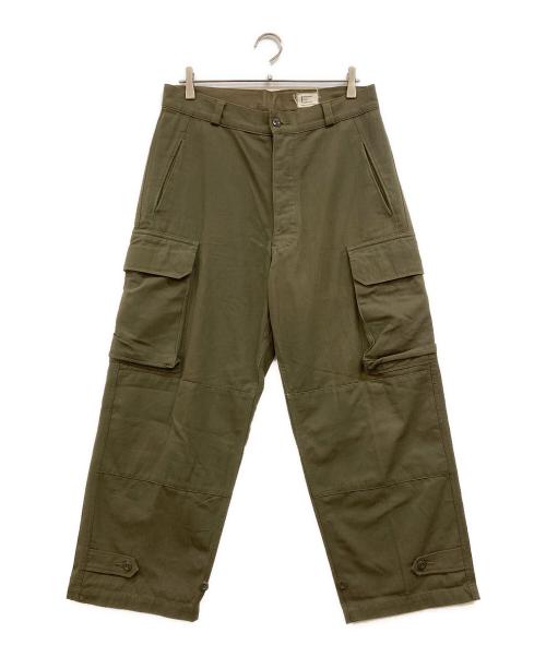 ordinary fits（オーディナリーフィッツ）Ordinary fits (オーディナリーフィッツ) M-47 コットン カーゴパンツ オリーブ サイズ:22の古着・服飾アイテム