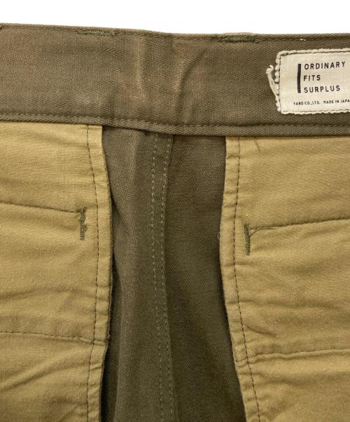 ordinary fits（オーディナリーフィッツ）Ordinary fits (オーディナリーフィッツ) M-47 コットン カーゴパンツ オリーブ サイズ:22の古着・服飾アイテム
