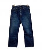 FULLCOUNTフルカウント）の古着「セルビッチデニムパンツ」｜インディゴ