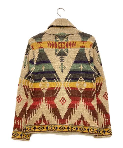 Denim & Supply Ralph Lauren（デニム＆サプライ ラルフローレン）DENIM & SUPPLY RALPH LAUREN (デニム＆サプライ ラルフローレン) オルテガ ネイティブ柄 ショールカラーカーディガン マルチカラー サイズ:Sの古着・服飾アイテム