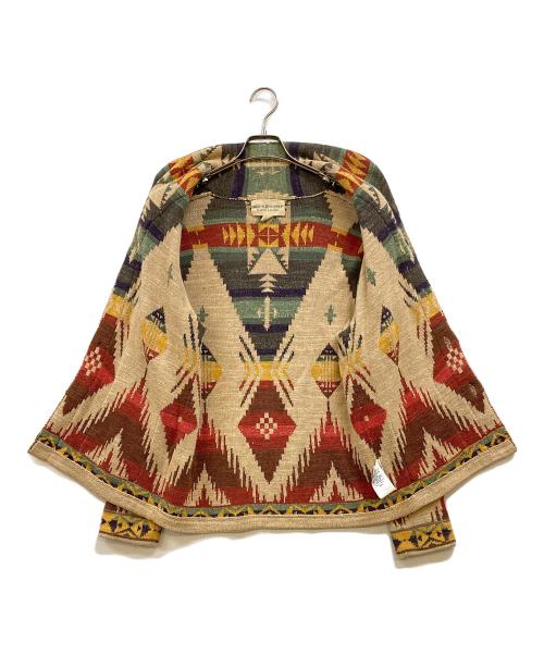 Denim & Supply Ralph Lauren（デニム＆サプライ ラルフローレン）DENIM & SUPPLY RALPH LAUREN (デニム＆サプライ ラルフローレン) オルテガ ネイティブ柄 ショールカラーカーディガン マルチカラー サイズ:Sの古着・服飾アイテム