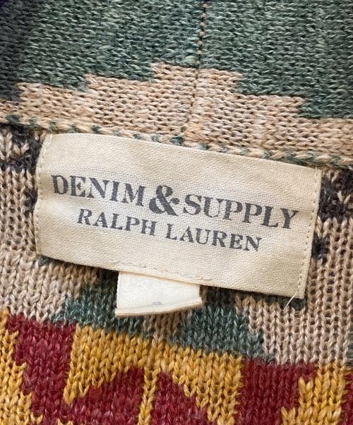 Denim & Supply Ralph Lauren（デニム＆サプライ ラルフローレン）DENIM & SUPPLY RALPH LAUREN (デニム＆サプライ ラルフローレン) オルテガ ネイティブ柄 ショールカラーカーディガン マルチカラー サイズ:Sの古着・服飾アイテム