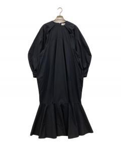 中古・古着通販】ENFOLD (エンフォルド) A-LINE DRESS ブラック サイズ