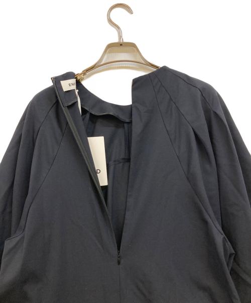 ENFOLD（エンフォルド）ENFOLD (エンフォルド) MERMAID COCOON DRESS ネイビー サイズ:38の古着・服飾アイテム