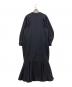 ENFOLD (エンフォルド) MERMAID COCOON DRESS ネイビー サイズ:38：22000円
