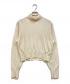 COMME des GARCONSコムデギャルソン）の古着「ハイネックニット」｜アイボリー