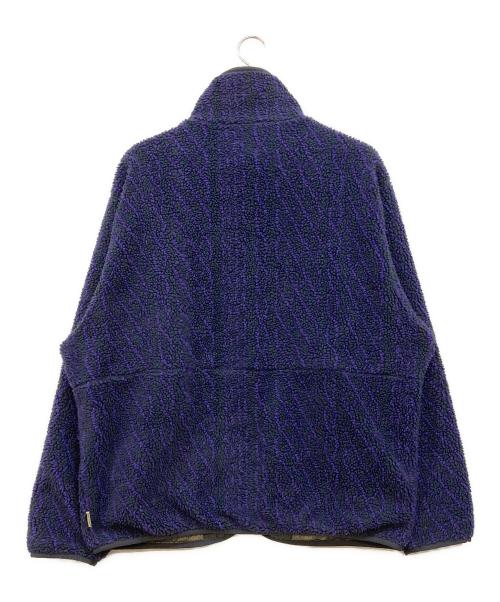 SSZ（エスエスズィー）SSZ (エスエスズィー) JACQUARD FLEECE パープル サイズ:Sの古着・服飾アイテム