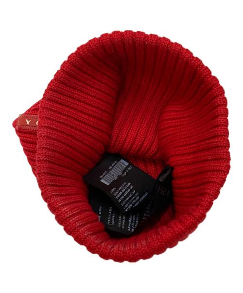 PRADA SPORTS（プラダスポーツ）PRADA SPORTS (プラダスポーツ) ニットキャップ レッドの古着・服飾アイテム