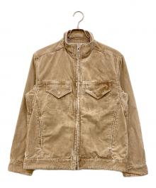 nonnative（ノンネイティブ）の古着「TRUCKER BLOUSON T/C CORD SOLFUR DYED VW」｜ベージュ