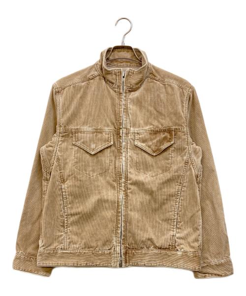 nonnative（ノンネイティブ）nonnative (ノンネイティブ) TRUCKER BLOUSON T/C CORD SOLFUR DYED VW ベージュ サイズ:1 未使用品の古着・服飾アイテム