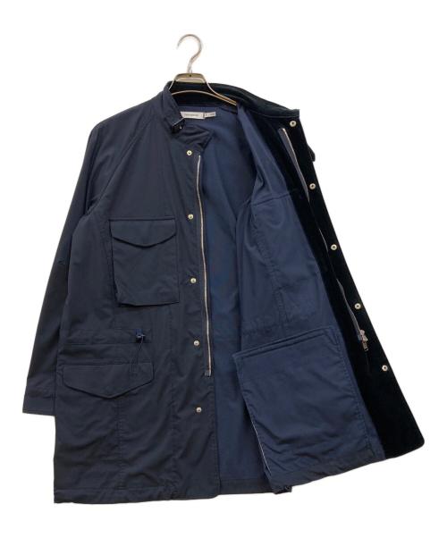 nonnative（ノンネイティブ）nonnative (ノンネイティブ) TROOPER COAT COTTON POLY TWILL Pliantex ネイビー サイズ:1の古着・服飾アイテム