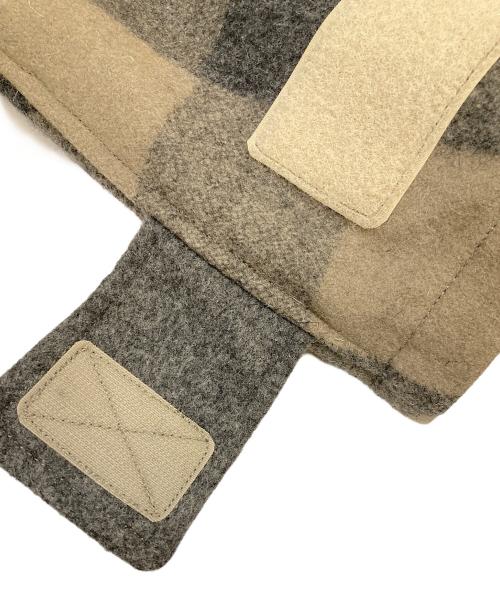 nonnative（ノンネイティブ）nonnative (ノンネイティブ) TOURIST COAT W/N MELTON BUFFALO グレー サイズ:1の古着・服飾アイテム