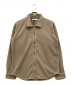 nonnativeノンネイティブ）の古着「HIKER FULL ZIP SHIRT POLY FLEECE POLARTEC」｜ブラウン