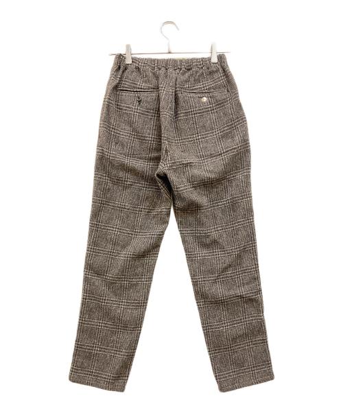 nonnative（ノンネイティブ）nonnative (ノンネイティブ) MANAGER EASY PANTS RELAX FIT WOOL GLEN PLAID ブラウン サイズ:下記参照の古着・服飾アイテム
