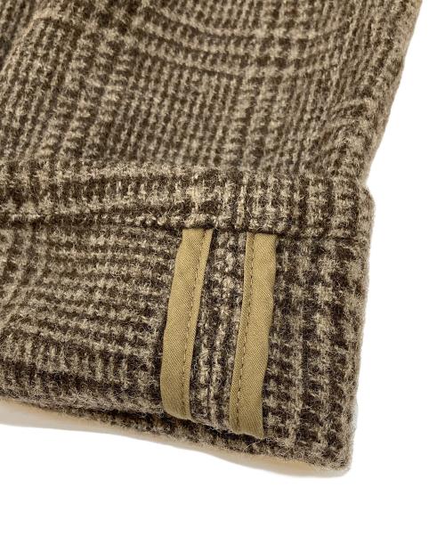 nonnative（ノンネイティブ）nonnative (ノンネイティブ) MANAGER EASY PANTS RELAX FIT WOOL GLEN PLAID ブラウン サイズ:下記参照の古着・服飾アイテム